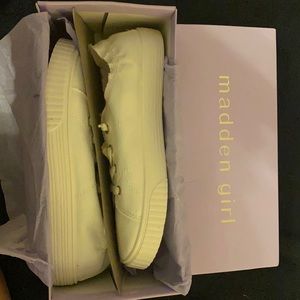 White Madden Girl shoes